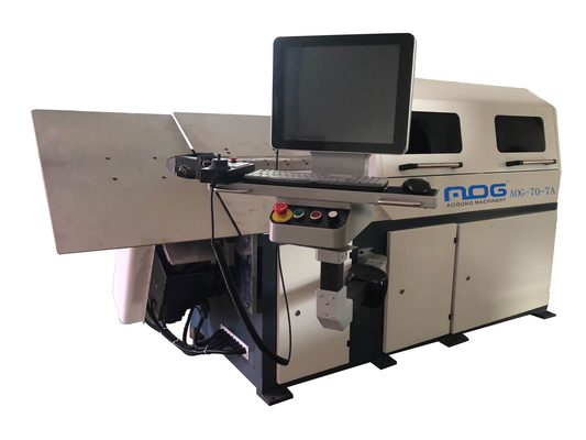 เครื่องดัดลวด CNC แบบโรตารี่สำหรับลวดกลมและลวดโปรไฟล์