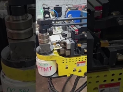 เครื่องบิดท่อจีน CNC38-4A กับสองเครื่องมือค้อนกับผลักบิดสําหรับบิดเก้าอี้