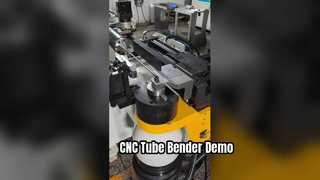ดูการสาธิตเครื่องดัดท่อ CNC CNC50REM PLC ท่อเหล็ก